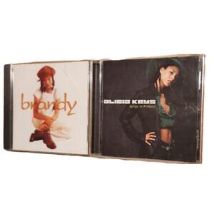Alicia Keys and Brandy R & B Cd Lot (2 cd's)  Pre-owned